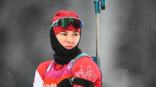 Чемпионка России по биатлону  в эстафете Анастасия Халили: «Бежать вечером мне понравилось больше»