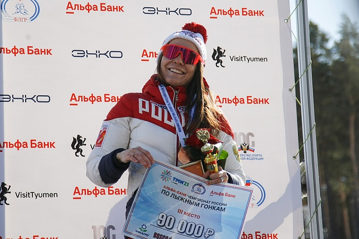 Бронзовый призёр чемпионата России по лыжным гонкам в скиатлоне Анастасия Кулешова: «Больше нравится бежать классикой, но все вокруг говорят, что мой конёк - это конёк!»