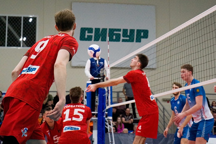 Волейболисты «Тюмени» взяли реванш в Казани
