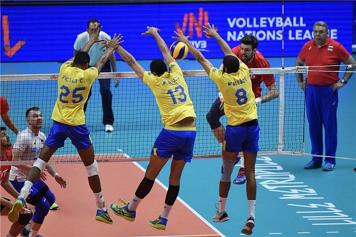 Россия сокрушила Бразилию и вышла в финал!