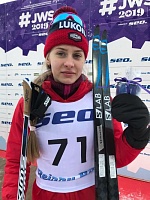Анна Грухвина: «Лыжи сами ехали!»