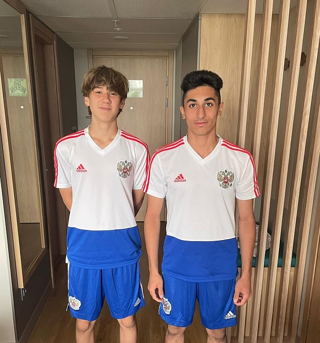 Воспитанники футбольного клуба «Тюмень-2006» Елизар Глухов и Геворг Галстян сыграют за юношескую сборную России