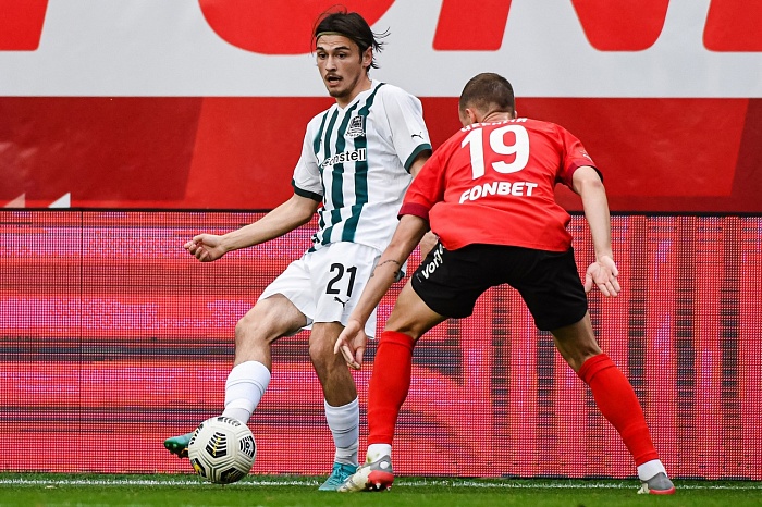 Тюменский воспитанник Данил Карпов забил первый мяч в составе «Краснодара-2»