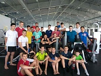 Юные волейболисты тренируются в Крыму