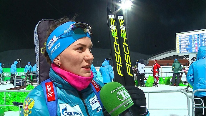 Виктория Сливко: «Не думаю ни о тотале Кубка IBU, ни о чемпионате мира» (ВИДЕО)
