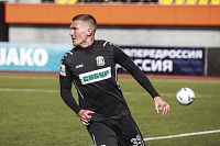 Футбольный клуб «Тюмень» ведёт переговоры о продлении контракта с нападающим Антоном Кобялко