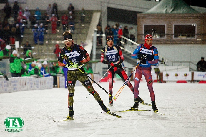 Маттиас Бишл, Тобиас Эберхард и Антон Бабиков. Фото Даниила САВИНЫХ