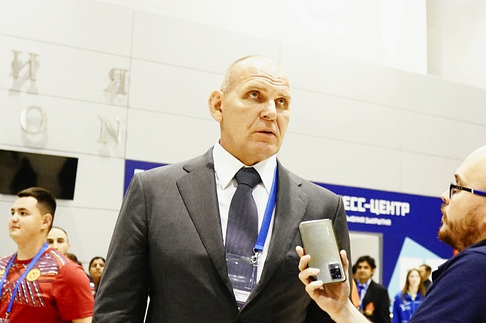 Трёхкратный олимпийский чемпион по греко-римской борьбе Александр Карелин: «Жду от фестиваля проявления замечательной спортивной солидарности»