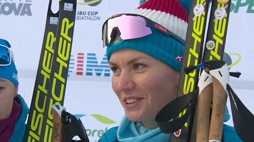 Вернулась в зону комфорта . Виктория Сливко снова побеждает на Кубке IBU