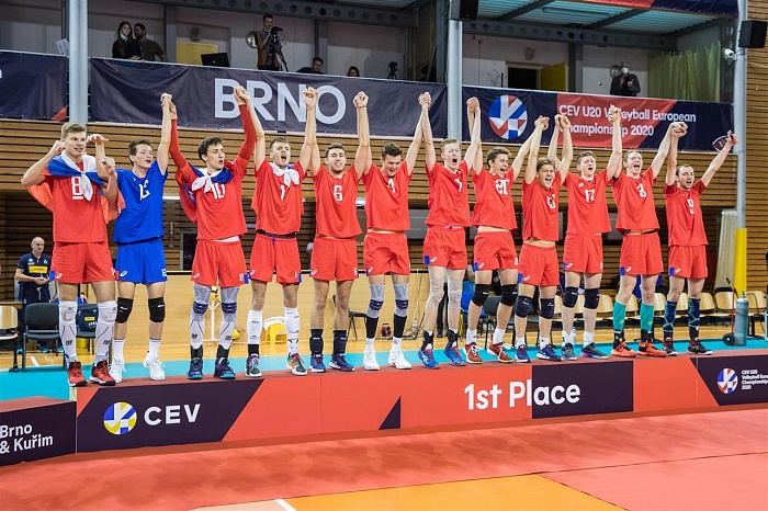 Российские юниоры взяли европейский титул