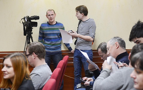 Видеоконференция, посвящённая финальному этапу Кубка мира по биатлону в Тюмени