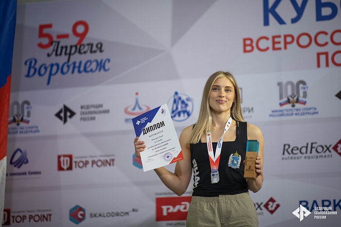 Серебряный призёр Всероссийских соревнований по скалолазанию Луиза Емельева: «Скорость» - непредсказуемая дисциплина, где прогнозы чаще всего не подтверждаются»