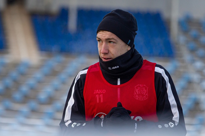 Нападающий футбольного клуба «Тюмень» Илья Порохов: «К сожалению, у нас мало что получалось в атаке»