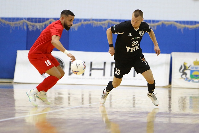 Турнир по мини-футболу на призы Тюменской области. «Синара» (Екатеринбург) – «Аят» (Рудный) – 6:3