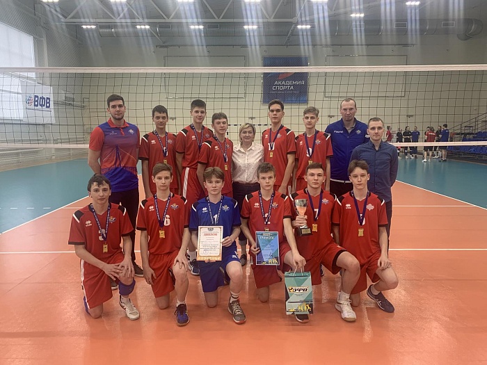 Волейболисты из тюменской спортшколы № 3 выиграли областное первенство