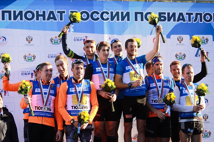 Чемпионат России по летнему биатлону. Мужская эстафета