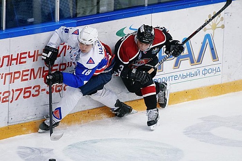 Чемпионат ВХЛ. Плей-офф.«Рубин» (Тюмень) – «Ариада» (Волжск) - 3:5. 9 марта 2014 года.