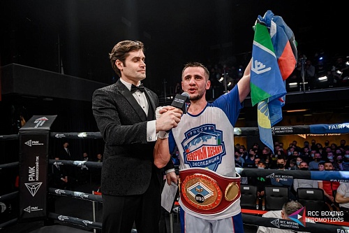 Хозяин ринга не устоял