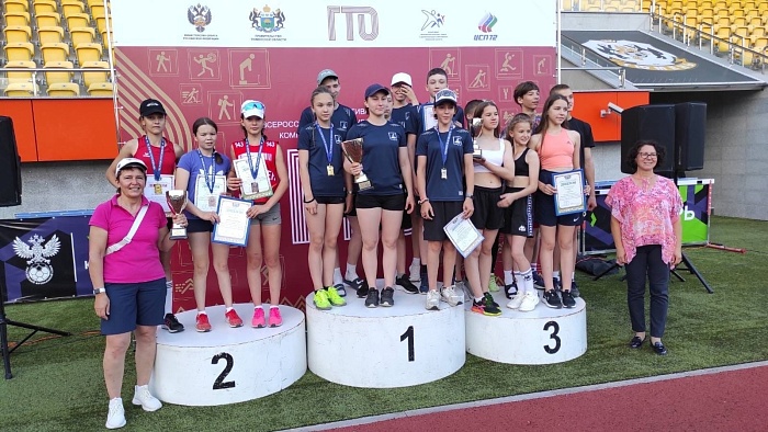 На летнем фестивале ГТО в Тюмени разыграли путёвки в «Артек»