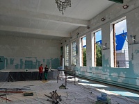 В Тюмени ремонтируют боксерский зал