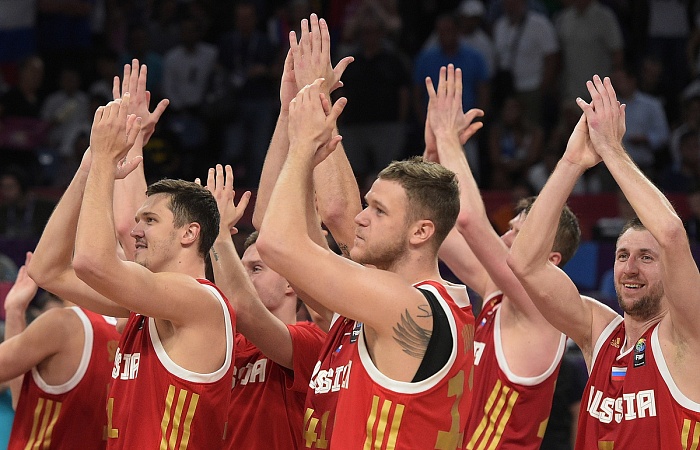 Наши баскетболисты вернулись на третье место