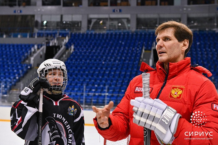 Тюменских игроков в Сочи тренировал Алексей Яшин