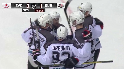 ХК «Рубин» одержал невероятно волевую победу в Москве!