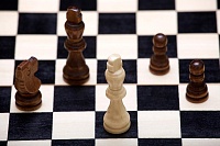 В честь создателя Лесобазы сыграли в молниеносные шахматы