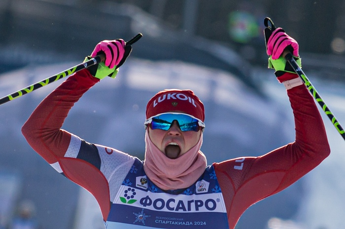 Лыжница Анастасия Фалеева из Татарстана выиграла классический спринт на втором этапе Кубка России