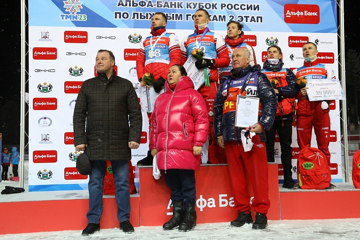 Второй этап Кубка России по лыжным гонкам в Тюмени. Мужчины. Раздельный старт