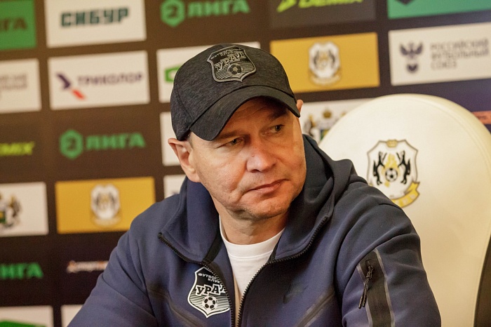 Главный тренер футбольной команды «Урал-2» Денис Клюев: «Недоволен ничьей, потому что мы провели лучший матч сезона»