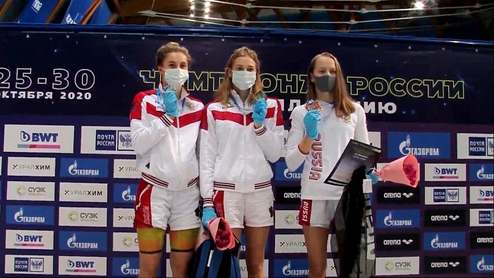 Елизавета Клеванович – чемпионка России по плаванию!