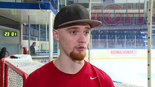 Голкипер ХК «Рубин» Егор Назаров о своей форме, правомерности второй шайбы «Зауралья» и не только