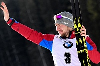 Александр Логинов взял серебро в спринте на Кубке мира