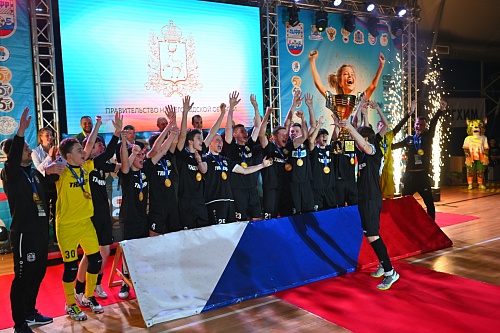 Юноши из МФК «Тюмень» взяли золото в финале первенства страны по футзалу