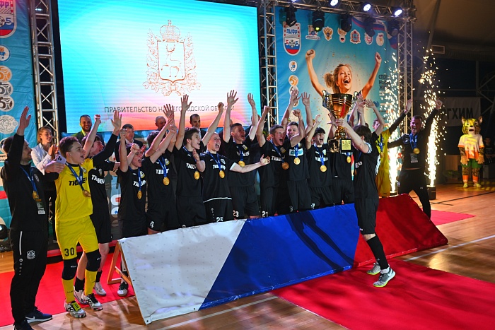 Юноши из МФК «Тюмень» взяли золото в финале первенства страны по футзалу