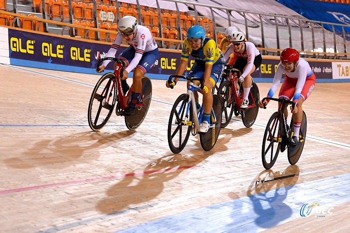 Блистали в командном спринте на болгарском треке
