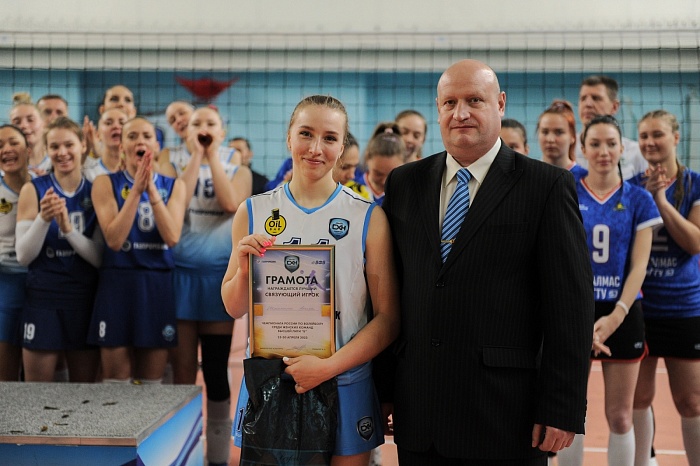 Чемпионка Высшей лиги «Б» по волейболу Алиса Шишкина перешла в «Тюмень»