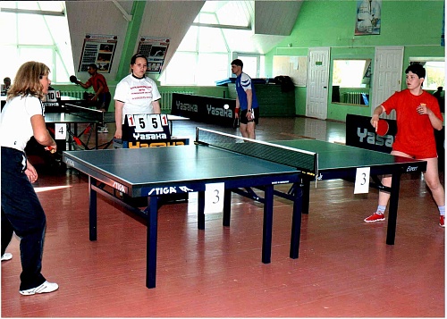 В пинг-понг играли и слепые…