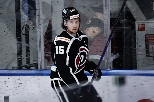 Хоккейный клуб «Рубин» уступил  в Ханты-Мансийске в овертайме