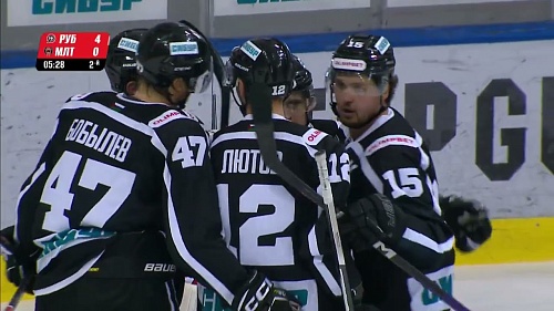 Обзор матча ОЛИМПБЕТ-ВХЛ «Рубин» – «Молот» – 6:0