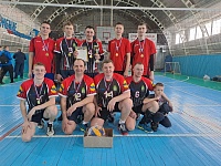 Сборная Казанского района выиграла волейбольный турнир в Бердюжье