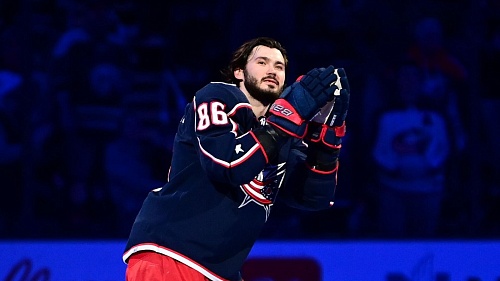 «Коламбус» не вышел в плей-офф, но к экс-тюменцу Кириллу Марченко вопросов точно нет