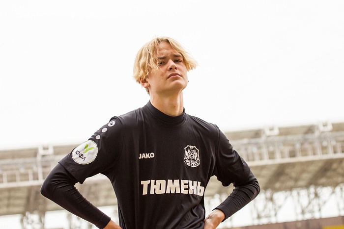 Защитник футбольной команды «Тюмень-2007» Егор Метлицкий: «Мой любимый игрок – нападающий Златан Ибрагимович»