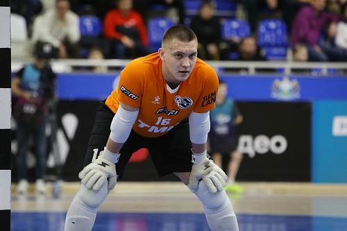 Вратарь мини-футбольного клуба «Синара» Владислав Швецов: «До игры чувствовал, что попаду и забью. Так и произошло»