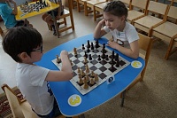 Сразились в шахматы на «Планете детства»