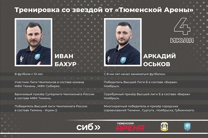 В «Семейном» снова будет по-спортивному жарко с бывшим игроком мини-футбольного клуба «Тюмень» Иваном Бахуром