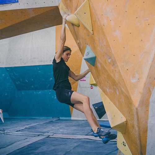 Елена Красовская: «Хочется лазать более сложные трассы»