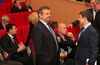 Валентин Хабиров и Сергей Кушков. Фото Виктории ЮЩЕНКО