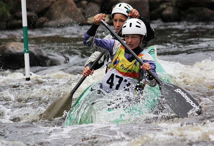 Претендуют на медали в слаломном миксте